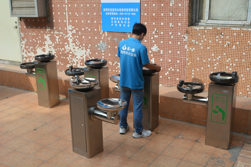 室外公共飲水臺