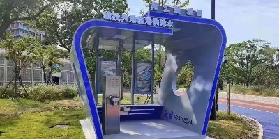 青島戶外直飲水亭：小細(xì)節(jié)彰顯大文明