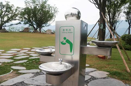 應用場景-景區高低盆飲水臺